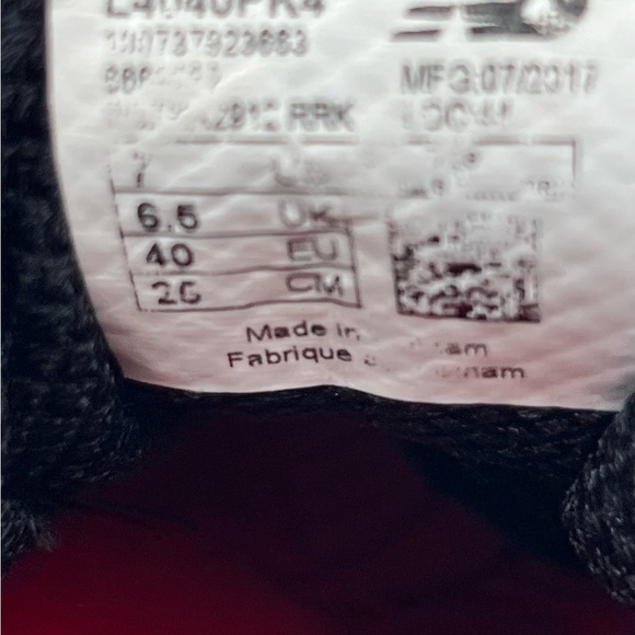 New Balance Metal Spikes Baseball Sport Cleats L4040PK4 Black Camo Men’s Size 7 - Picture 12 of 12